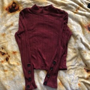 Casual thin turtleneck